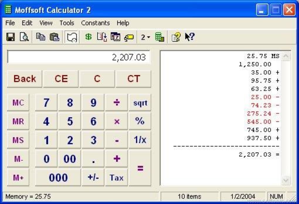 free microsoft calculator for desktop